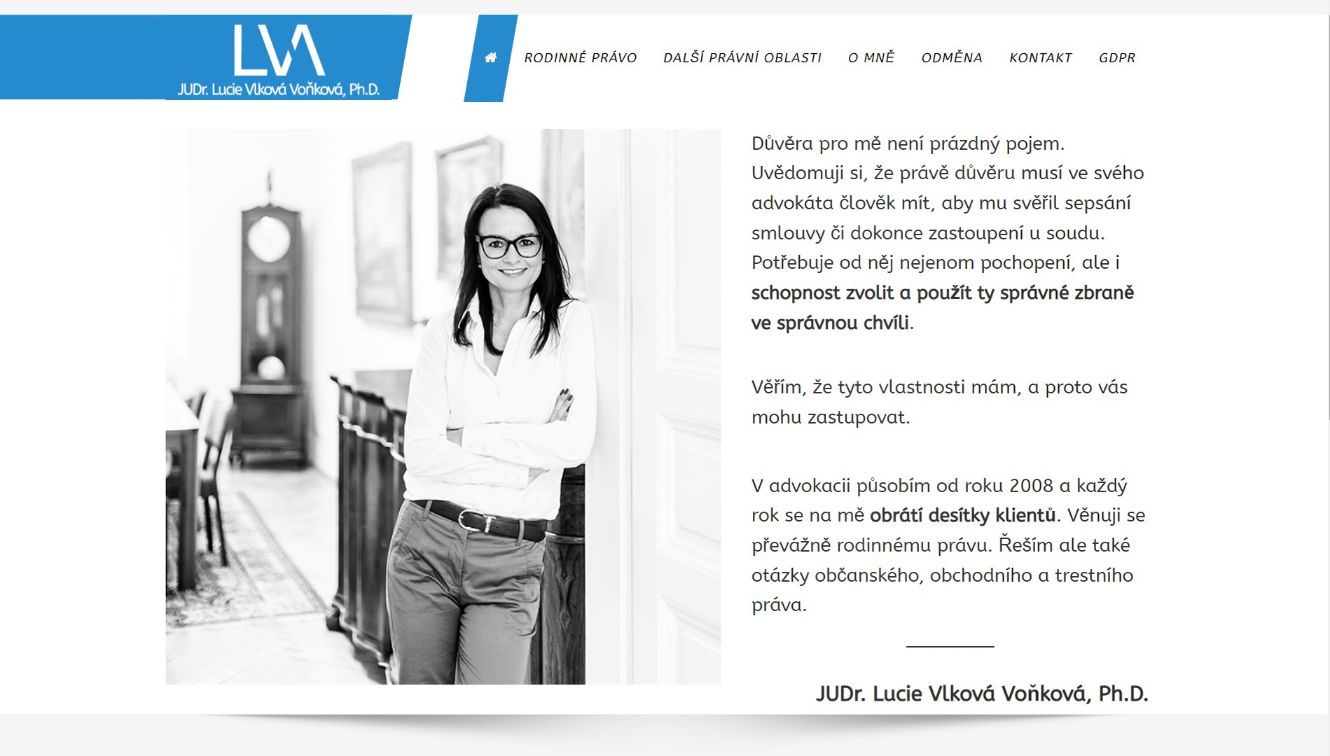 JUDr. Lucie Vlková Voňková, Ph.D.